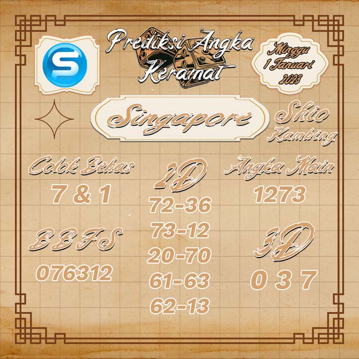 PREDIKSI SGP HARI INI KERAMAT